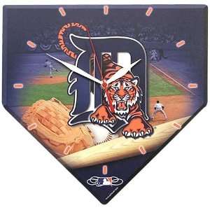  Detroit Tigers High Definition Plaque Clock Sports 