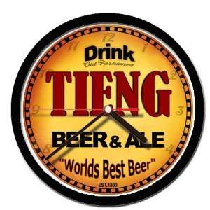  TIENG beer and ale cerveza wall clock 