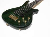Pro Quality Trans Green Electric Bass Guitar