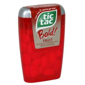 Tic Tac Bold Fruit Singles, 3.5 Ounces  Grocery & Gourmet 