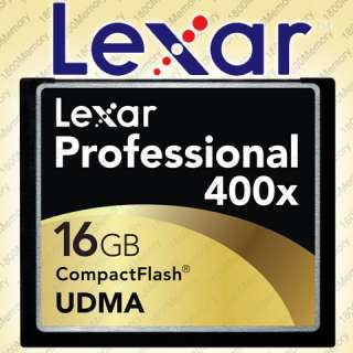 GENUINE Lexar 32GB PRO UDMA 400X Compact Flash CF 60MBs  