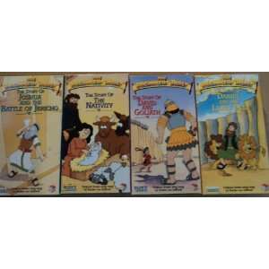  4 vhs The Beginners Bible   The Story of Daniel and the 