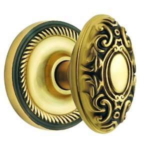   702545 Rope Antique Brass Privacy Mortise Lock