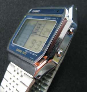 VINTAGE CASIO 222 GM 301 SEA BATTLE OLD STOCK STAINLESS STEEL BACK 