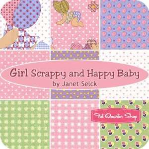   and Happy Baby Fat Quarter Bundle   Janet Selck for Northcott Fabrics