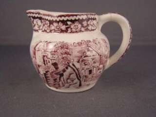 RURAL ENGLAND MIDWINTER MULBERRY TRANSFER MINI PITCHER  