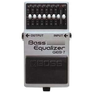  Boss GEB 7 Bass Equalizer Pedal Musical Instruments