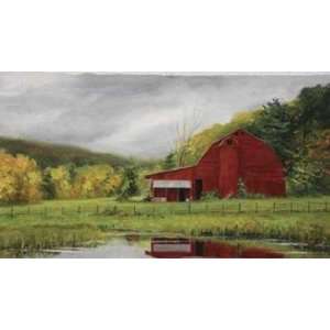  Vermont Barn   Poster by John Haag (21x36)