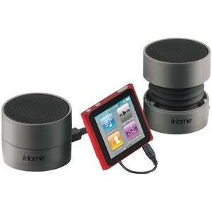   IHOME IHM78GC RECHARGEABLE MINI SPEAKERS  Players & Accessories