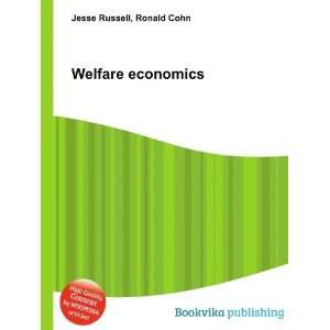  Welfare economics Ronald Cohn Jesse Russell Books
