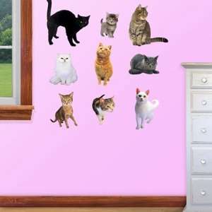  Animal Fathead Wall Graphic Cats