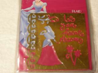  Embossing Stencil  Sleeping Beauty  By All Night Media New In Package