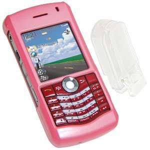 High Quality Amzer Polished Pink Snap On Crystal Hard Case For 