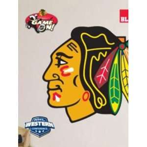 Wallpaper Fathead Fathead NHL Players & Logos Chicago Blackhawks Logo 