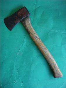 Vint.Red Becon 464 SCOUTMASTER Axe 4 1/4 Solid Handle  