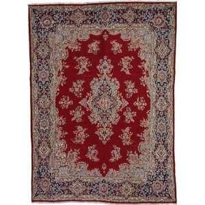   133 Red Persian Hand Knotted Wool Kerman Rug Furniture & Decor
