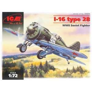   72 I 16 Type 28 USSR FTR (Plastic Model Airplane) Toys & Games