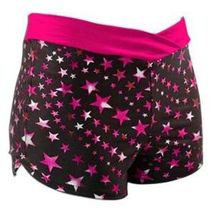   Crossover Shorts HOT PINK SUPERSTAR W/ HOT PINK AS