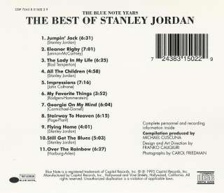 The Best of Stanley Jordan   CD 724383150229  