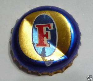 FOSTERS LAGER BEER Bottle Cap Crown Blue Gold Red  