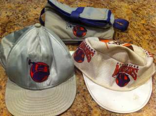   Maulers USFL Football Vintage LOT 2pc Hat Set & Beer Cooler  