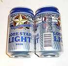 LONE STAR LIGHT BEER can PHILIPPINES 330ml Brew NEW Texas