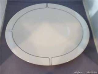 Franciscan China SILVER LINING Art Deco OVAL PLATTER  