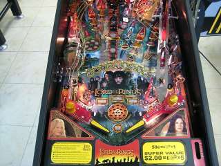 The Lord of The Rings Pinball Machine . . South Florida  