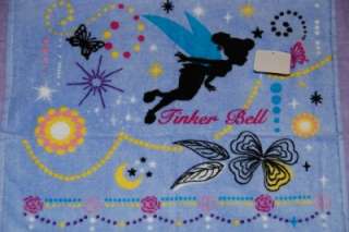 Disney TINKERBELL ~ Face Towel NWT 13.5  