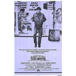  Taxi Driver fea. Robert DeNiro Movie Poster, 27x40