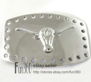 Genuine Leather Belt Cow Head / Sexy Lady /Eagle Buckle  