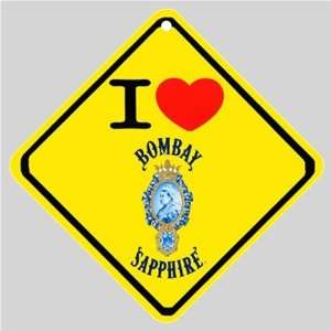  Bombay Sapphire Logo Car Window Sign 