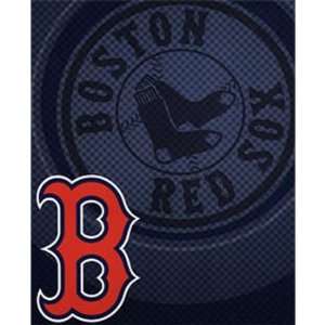 Boston Red Sox 50 x 60 inch Retro Style Royal Plush Raschel Throw 