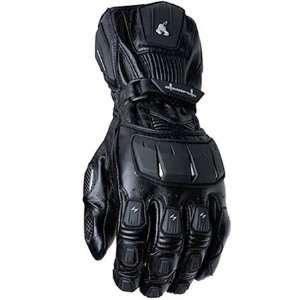  Scorpion Magnum Mens Leather Street Motorcycle Gloves   Black 