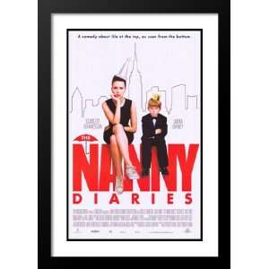 The Nanny Diaries 20x26 Framed and Double Matted Movie Poster   Style 