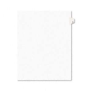  Avery Style Legal Side Tab Dividers, One Tab, Title C 