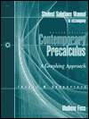 Contemporary Precalculus, (003019072X), Thomas W. Hungerford 