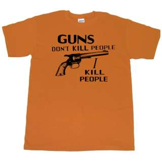Guns Dont Kill People I Kill T Shirt Happy Gilmore  