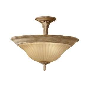 Murray Feiss SF298MAW Blaire Collection 3 Light Semi Flush 