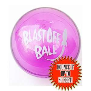  4 Inch Blast Off Ball   Purple Toys & Games