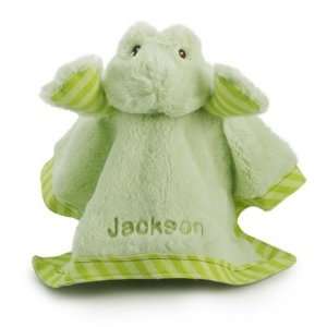  Personalized Gund Frog Silly Stripe Blanket Gift Baby