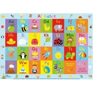  Little Wigwam Alphabet Placemat Toys & Games