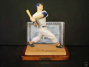 1987 TED WILLIAMS SPORTS IMPRESSIONS STATUE WITH COA  
