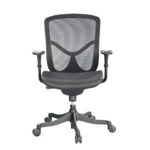  EUTFUZ5BLOGY Eurotech Seating Fuzion Basic Mid Back Chair 