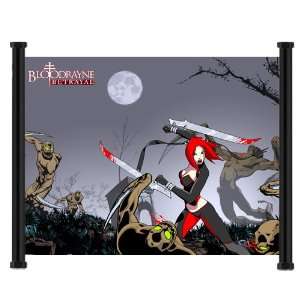  BloodRayne Game Fabric Wall Scroll Poster (21x16) Inches 