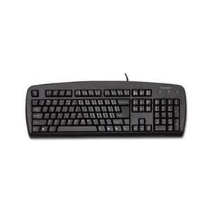  Comfort Type USB Keyboard, 104 Keys, Black