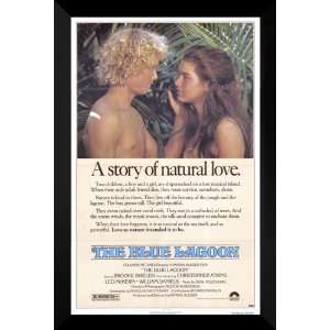  The Blue Lagoon FRAMED 27x40 Movie Poster