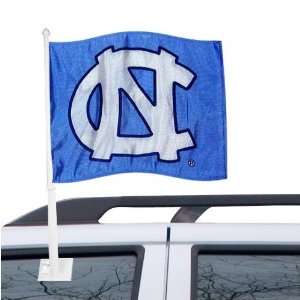  North Carolina Tarheels Sky Blue NC Car Flag