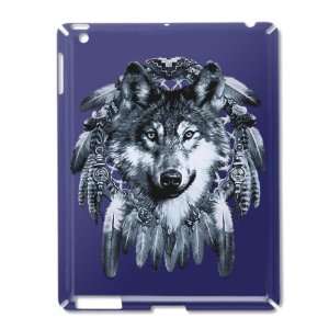  iPad 2 Case Royal Blue of Wolf Dreamcatcher Everything 