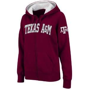  Texas A&M Aggies Ladies Maroon Classic Arch Tackle Twill 